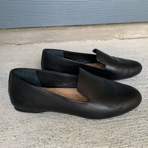 Birdies Flat “The Starling”- Black Leather